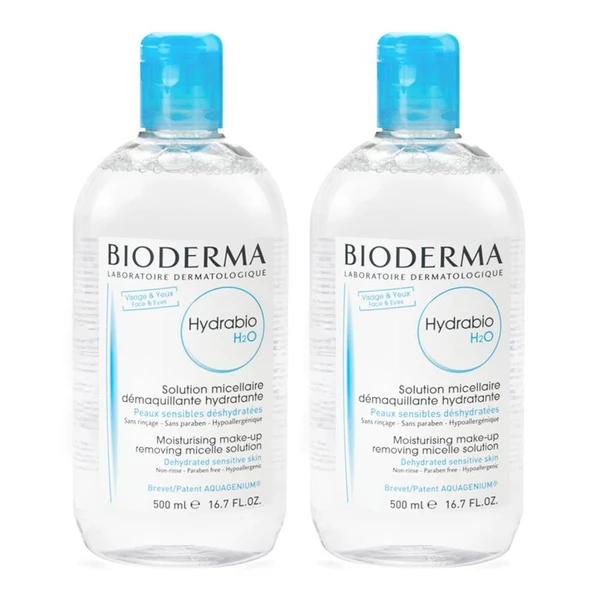 Bioderma Hydrabio H2O 2x500ml ürün görseli 1