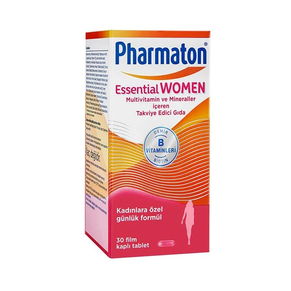 Pharmaton Essential Women Takviye Edici Gıda 30 Tablet ürün görseli