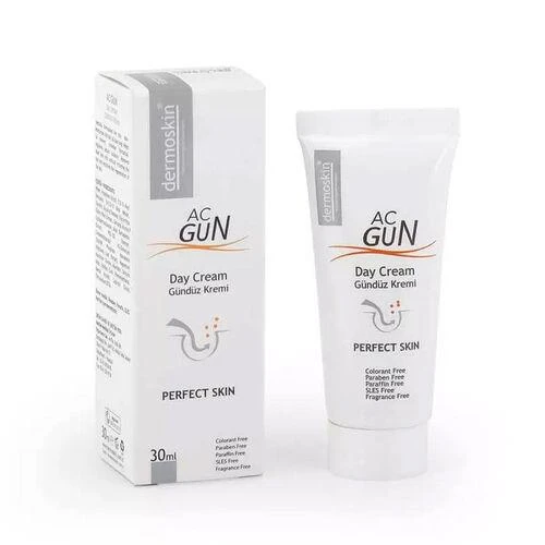 Dermoskin Acgun Nemlendirici Gündüz Kremi 30 ML - Diş Beyazlatıcı Köpük Hediye ürün görseli 1