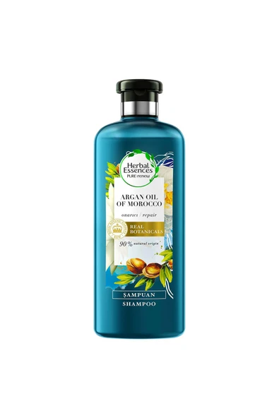 Herbal Essences %90 Doğal Argan Yağlı Şampuan 400 ml ürün görseli 1