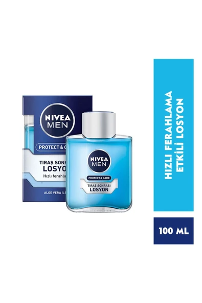 Nivea Men Tıraş Sonrası Losyonu Protect & Care 100ml ürün görseli 1