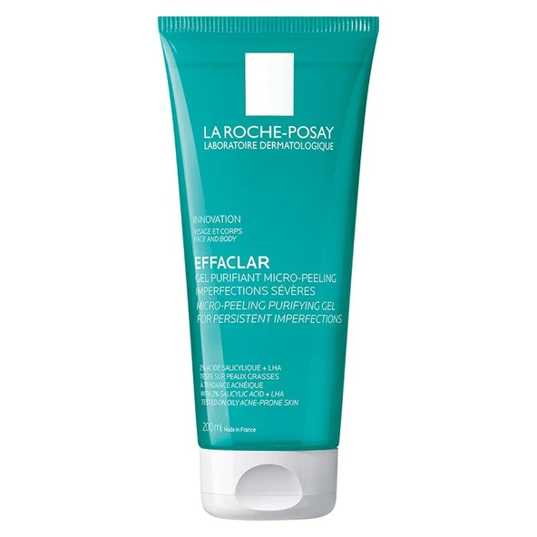 La Roche Posay Effaclar Mikro Peeling Jel Vücut 200 ml ürün görseli 1