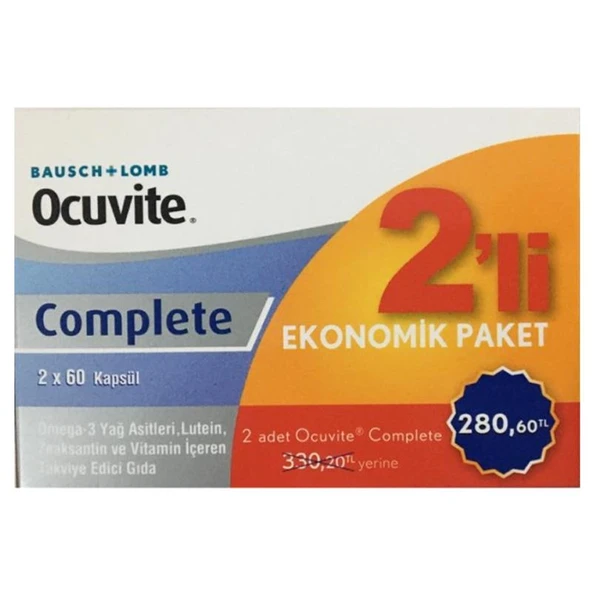 Ocuvite Complete 2 'li Ekonomik Paket - 1