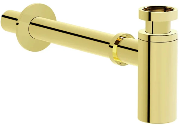 Artema Lavabo Sifonu, Alt Grubu (T Tipi), Soft Altın, A4512374 ürün görseli 1