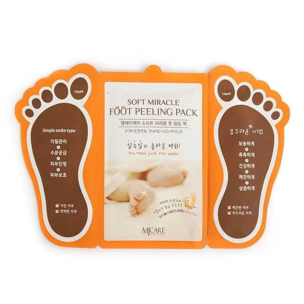 Mjcare Çorap Tipi Soyulan Ayak Maskesi - Foot Peeling Pack - 1