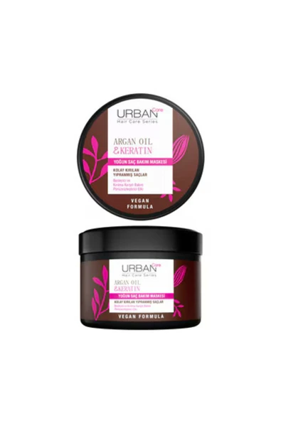 Kolay Kırılan Yıpranmış Saçlar İçin Besleyici Argan Yağlı Keratinli Saç Bakım Maskesi 230 Ml - Resim 4