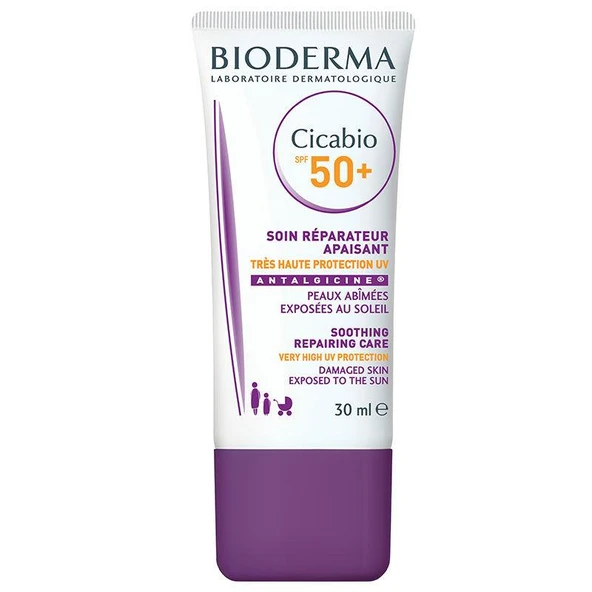 Bioderma Cicabio Spf50+ Cream 30ml ürün görseli 1