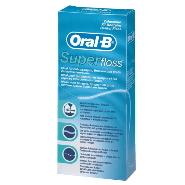 Oral-B Super Floss Diş İpi ürün görseli 1