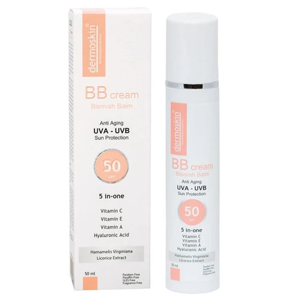 Dermoskin Spf50 BB Cream 50 ml ürün görseli 1