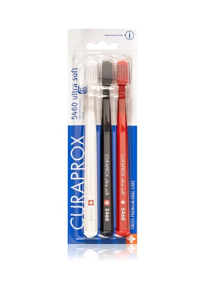Curaprox 5460 Ultra Soft 3'lü Diş Fırçası - 1