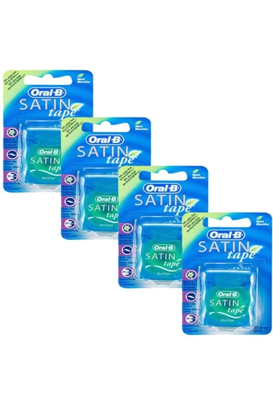 Oral-b Satin Tape Diş Ipi X 4 Adet ürün görseli 1