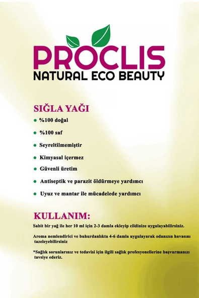 PROCLİS 2 Adet Sığla (Günlük) Uçucu Yağı 10 ml - 4