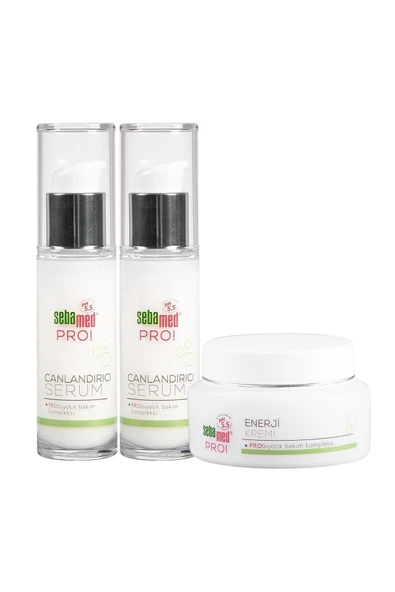 Pro! Avantaj Paket (Canlandırıcı Serum X 2 Adet + Enerji Kremi 50 ml) ürün görseli 1