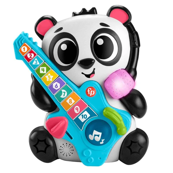 Fisher Price Sesli ve Işıklı Link Squad İlk Sayılarım Panda HYL25 - Resim 2