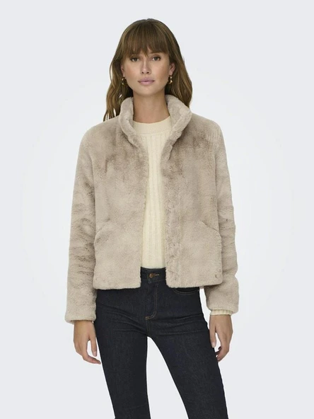 Only New Vıda Faux Fur Kadın Mont 15295423 - 3
