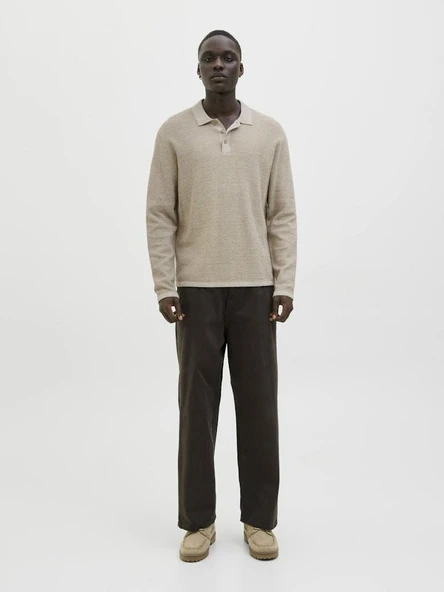 Jack Jones George Polo Yaka Erkek Kazak 12278815 - 2