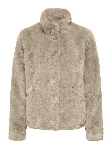 Only New Vıda Faux Fur Kadın Mont 15295423 - 5