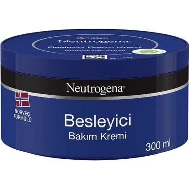 Neutrogena Norveç Formülü Besleyici Bakım Kremi, 300 ml - Diş Beyazlatıcı Köpük Hediye ürün görseli 1
