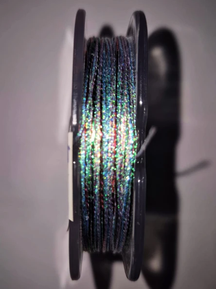 Eagenset Hazır Çapari Kombini Damla Simli Boru Sim Çok Renkli BSCR01 Makarada - Resim 7