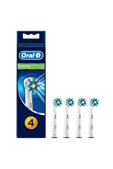 Oral-B Diş Fırçası Yedek Başlığı Cross Action 4 Adet ürün görseli
