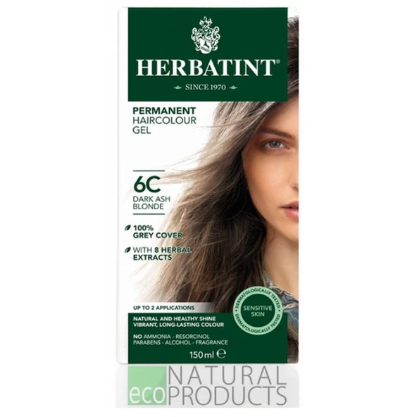 Herbatint Saç Boyası 6C Dark Ash Blonde ürün görseli