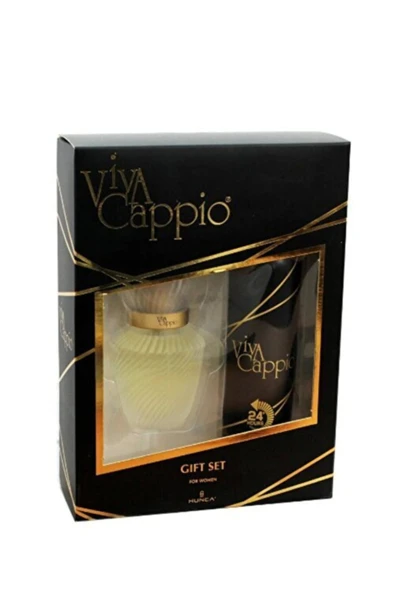 Cappio Edt 60 Ml Kadın Parfüm + Deodorant 150 Ml + Rolon 50 Ml Viva Set3 ürün görseli