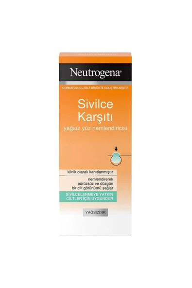Sivilce Karşıtı Yağsız Yüz Nemlendirici 50 Ml ürün görseli 1