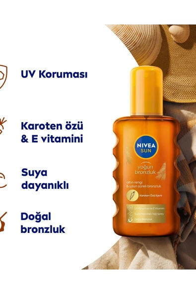Nivea Sun Sprey Karoten Yağı 200 Ml - Resim 2