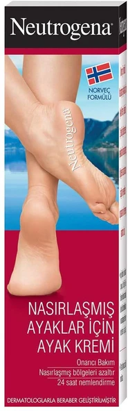 Neutrogena Norveç Formülü Nasırlaşmış Ayaklar Için Ayak Kremi, 50 ml ürün görseli 1