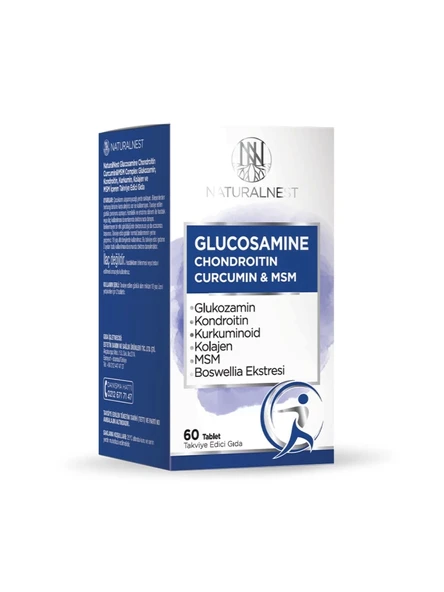 Naturalnest Glucosamine 60 Tablet ürün görseli