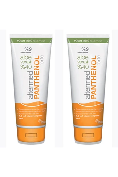 Panthenol Forte Aloe Veralı Vücut Sütü 230 ml x 2 Adet