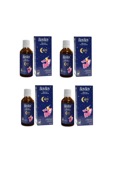 Night Damla 50 Ml X4 Adet - Melisa Içeren Takviye Edici Gıda ürün görseli 1