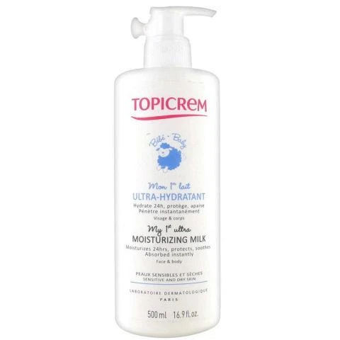 Topicrem Bebekler için Nemlendirici Bakım Sütü 500 ml