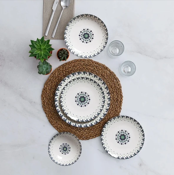 Güral Porselen Atina Yemek Takımı Elegant - 4