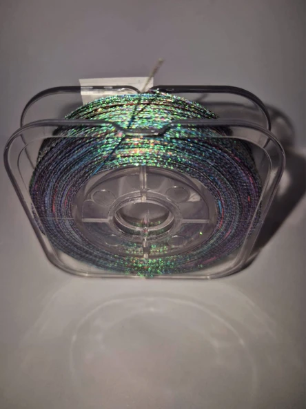 Eagenset Hazır Çapari Kombini Damla Simli Boru Sim Çok Renkli BSCR01 Makarada - Resim 8