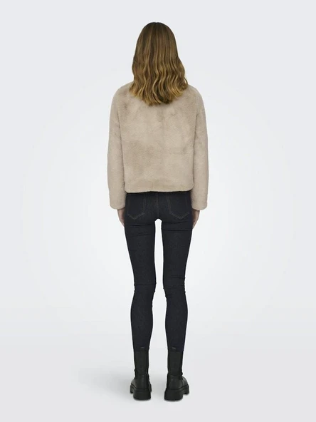 Only New Vıda Faux Fur Kadın Mont 15295423 - 4