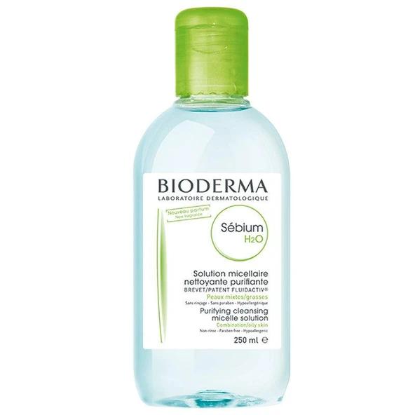 Bioderma Sebium H2O Yüz ve Makyaj Temizleme Suyu 250 ml ürün görseli