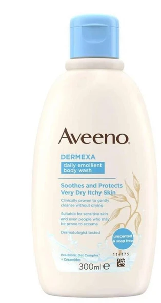 Aveeno Dermexa Emollient Vücut Yıkama Jeli 300 ml ürün görseli 1