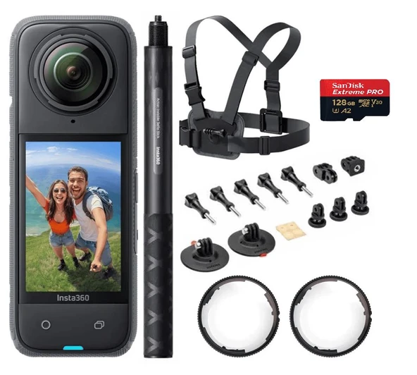Insta360 X4 Snow (Kar) Kiti -128GB - 1