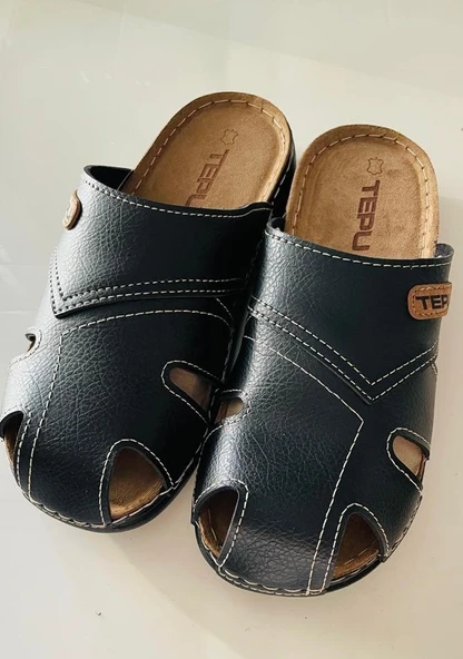 Monalisa Home Lüks Gösterişli  Siyah Renk 45 Numara Terlik ürün görseli