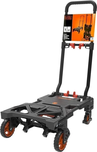 Black+Decker BH206 55/120 kg Katlanır El Arabası Outlet - 4