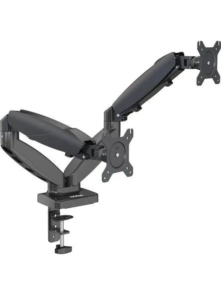 EXVEGA 15-32 inç LCD / LED İkili Monitör Tutucu Kol Amortisörlü Vesa Monitör Standı EX787 - 3