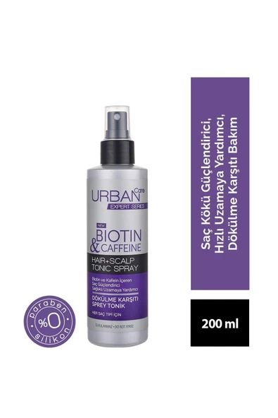 Saç Kökü Güçlendirici Sprey Tonik Biotin Ve Kafein 200 Ml ürün görseli 1