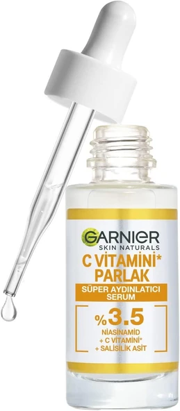 Garnier C Vitamini Parlak Süper Aydınlatıcı Serum 30 ml ürün görseli