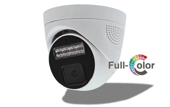 Hbf Ahd Dome 5mp Warmled Renkli Sesli Güvenlik Kamerası