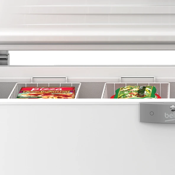 Beko 3350 E 350 Lt Beyaz Sandık Tipi Derin Dondurucu - 6