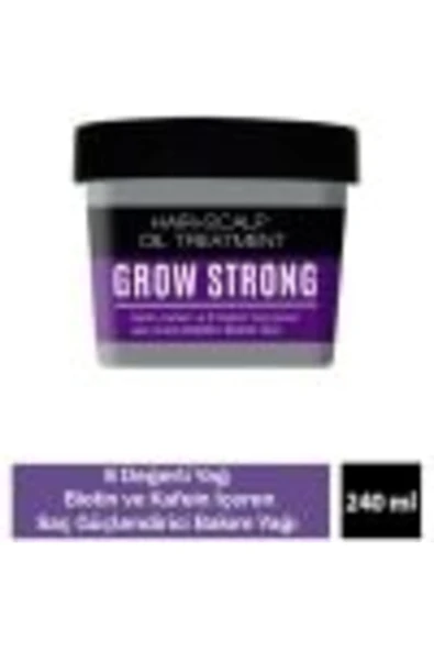 Grow Strong Saç Güçlendirici Bakım Yağı 240 ml - Resim 2