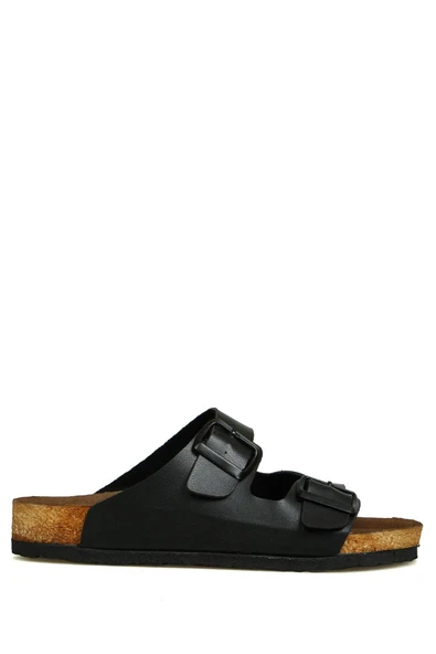 HAMMER JACK Orthopedix Balagay Çift Bantlı Tokalı Unisex Rahat Terlik 503 02 - 1