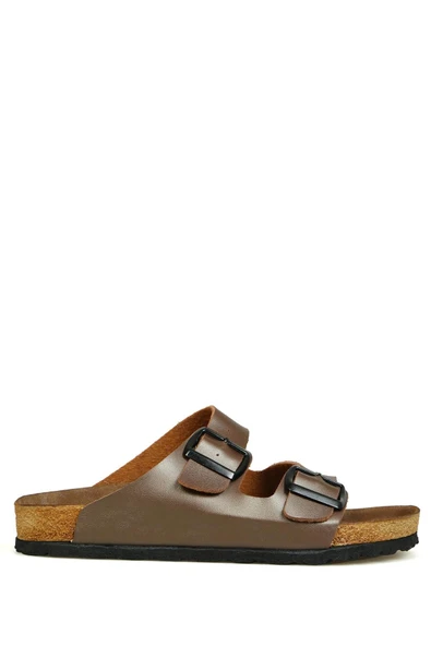 HAMMER JACK Orthopedix Balagay Çift Bantlı Tokalı Unisex Rahat Terlik 503 02 - 9