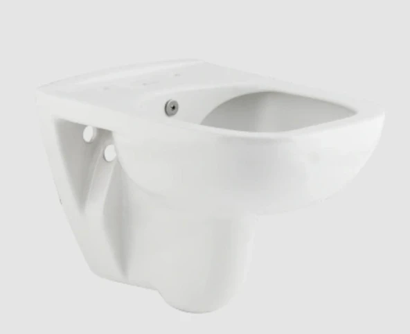 Seramiksan Petite Kanalsız Rim-Out Asma Klozet + Yavaş Kapanır Kapak + Creavit Gömme Rezervuar - Resim 11